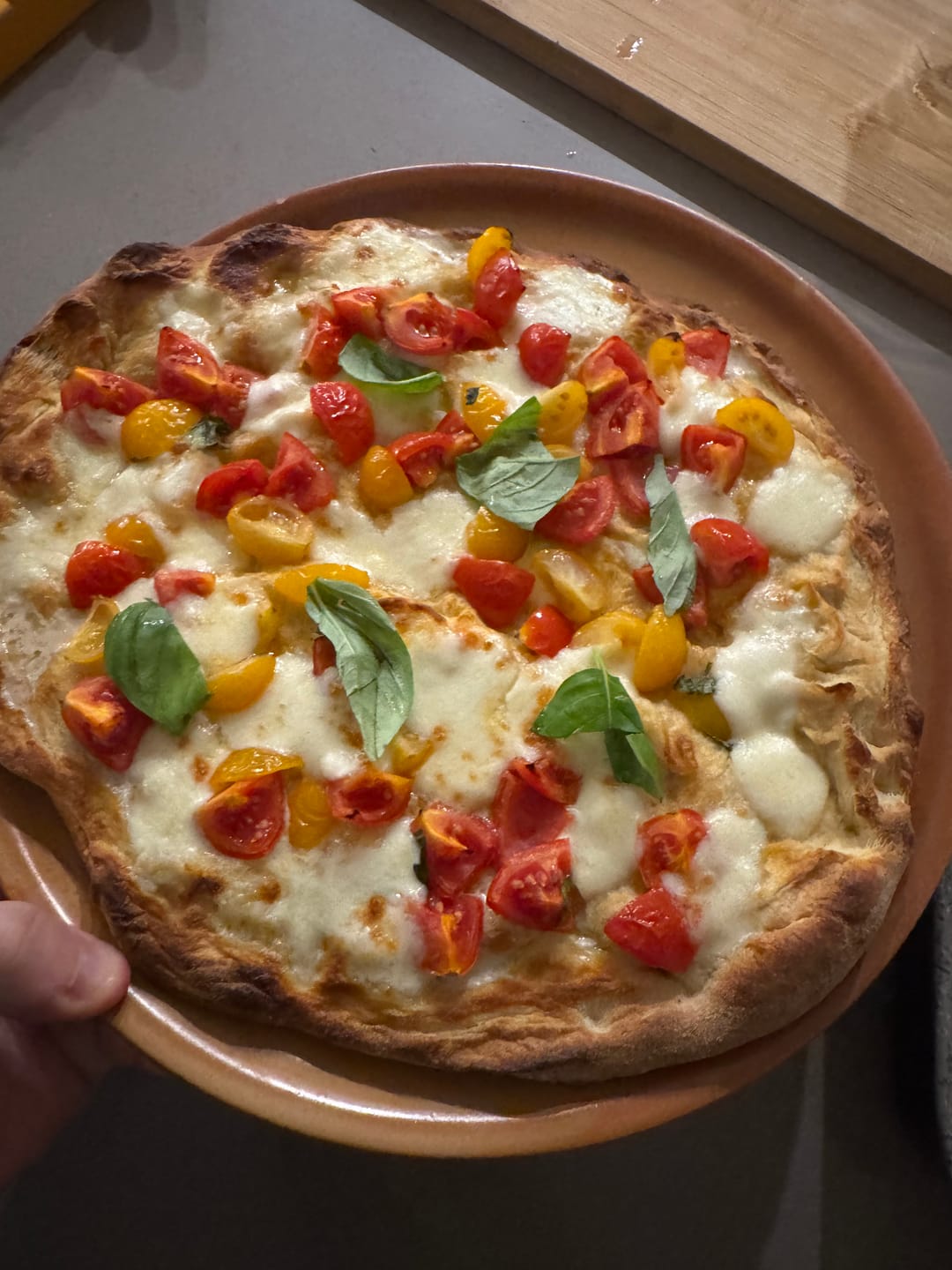 Customer photo review of Pizza sorriso "Low Carb Extreme"
