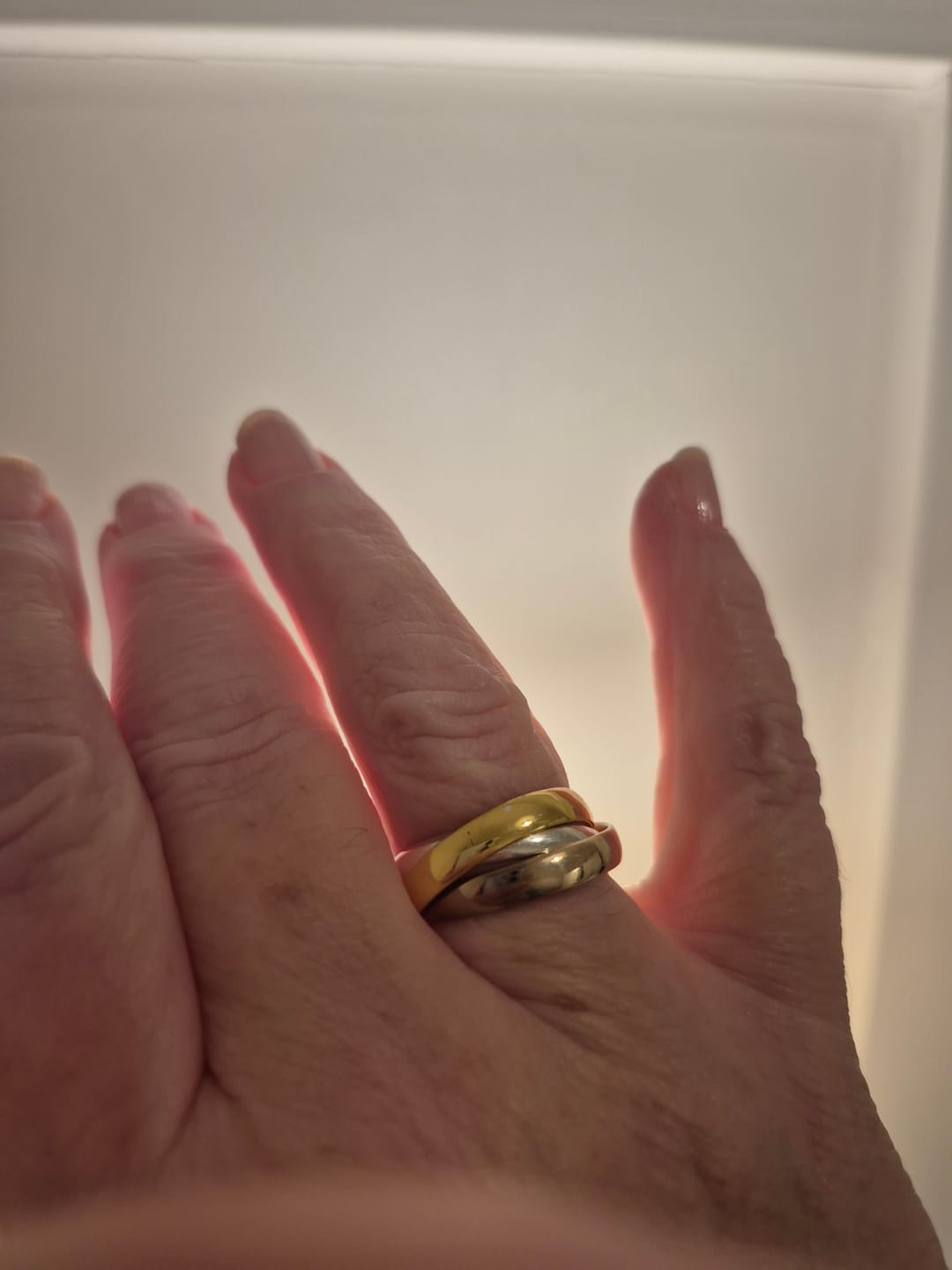 Customer photo review of Molto Embrace Ring