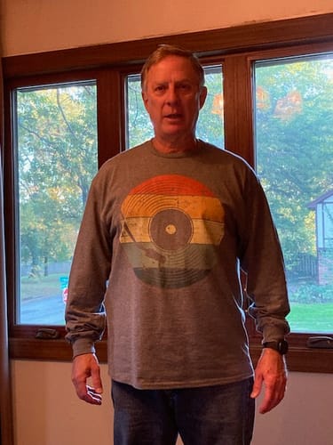 Customer photo review of Retro Record Long Sleeve