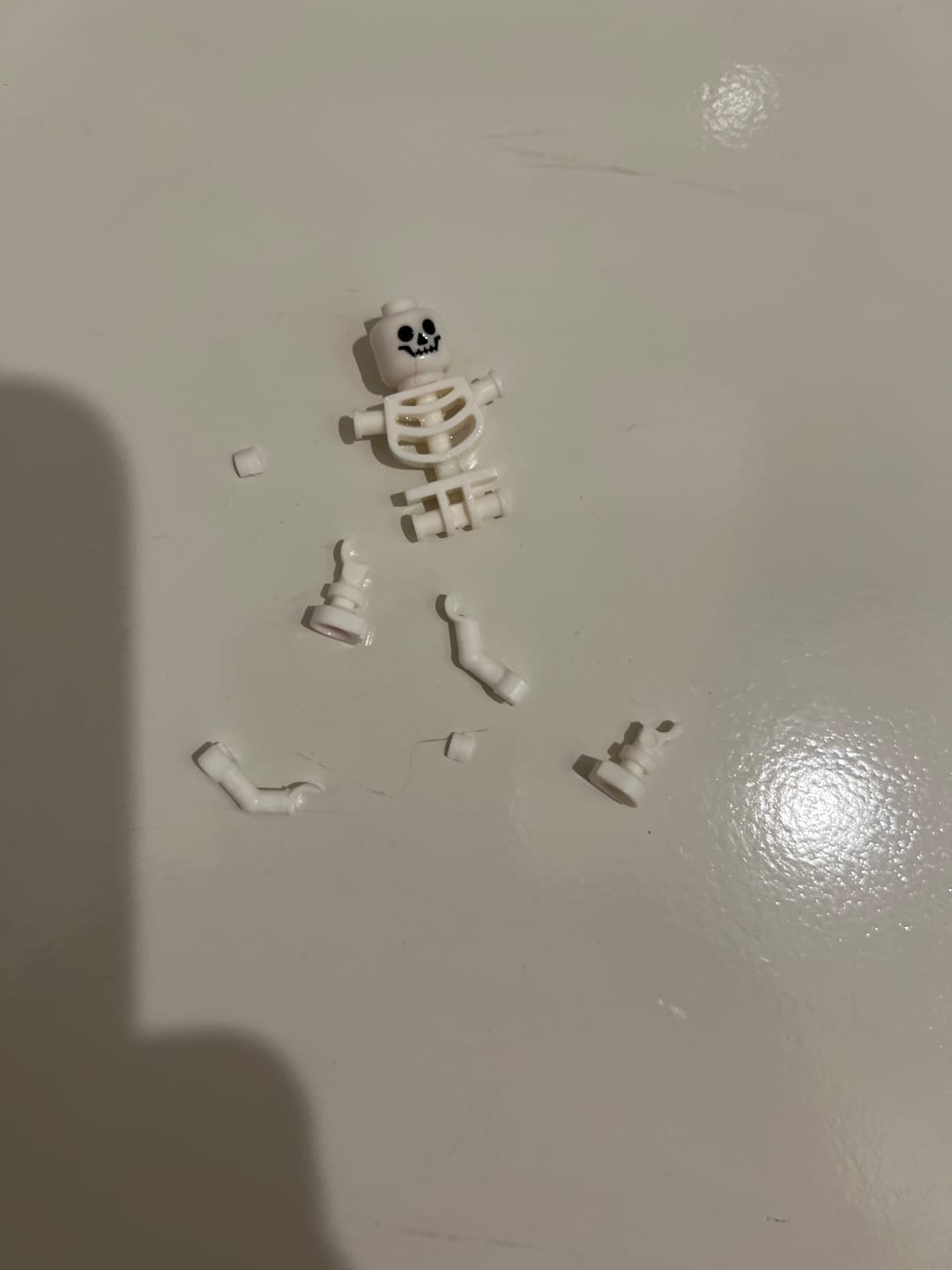Customer photo review of Skeleton Kids Bath Bomb – With Skeleton Minifigure Surprise Inside!