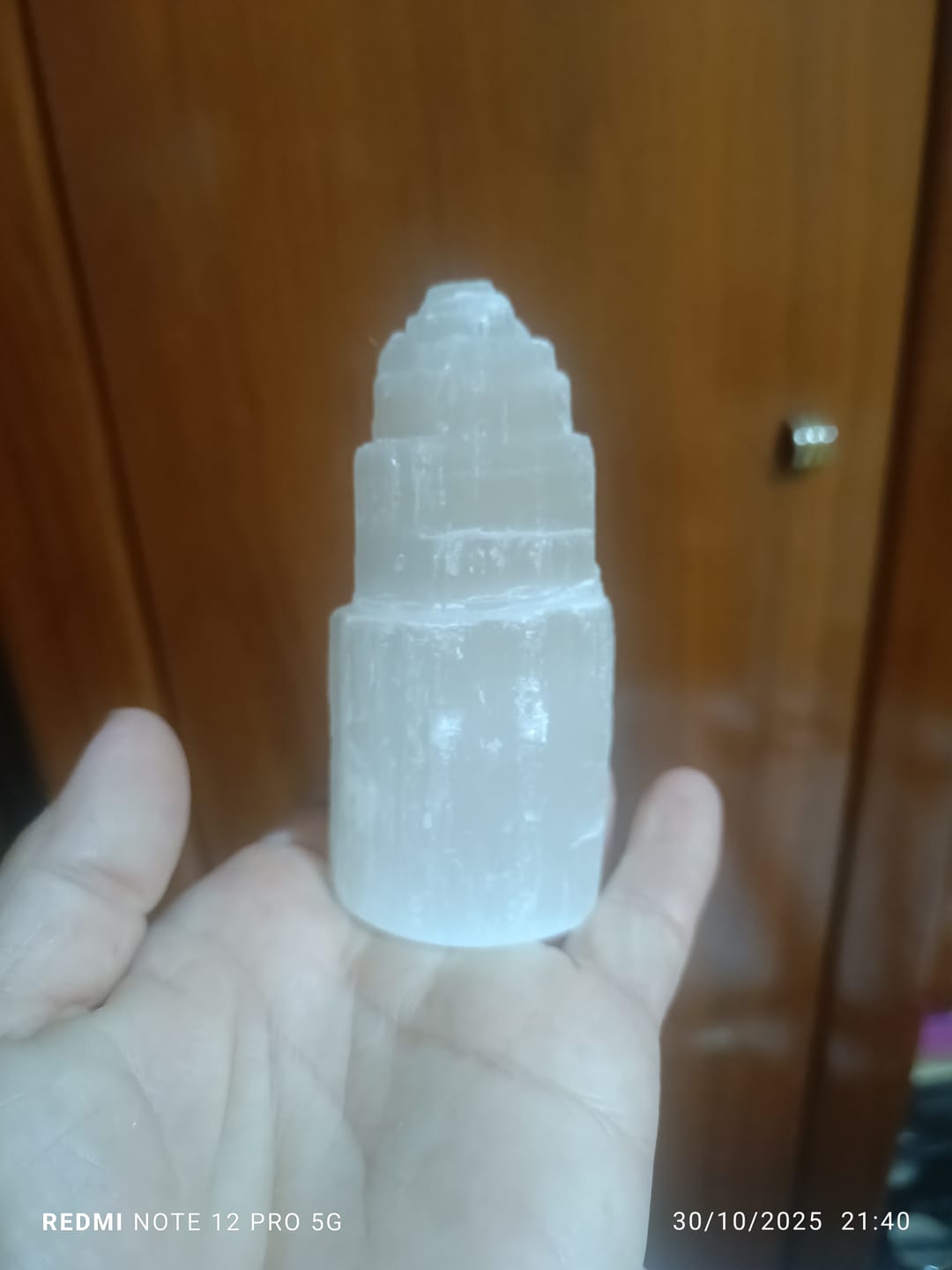 Customer photo review of Torre de Selenita - Monolito de Selenita || Limpieza Energética