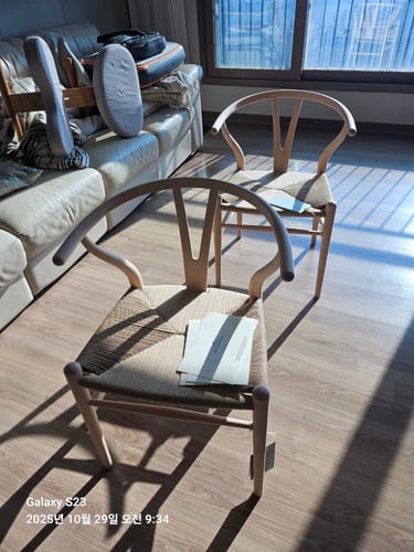 Customer photo of CH24 Wishbone Chair