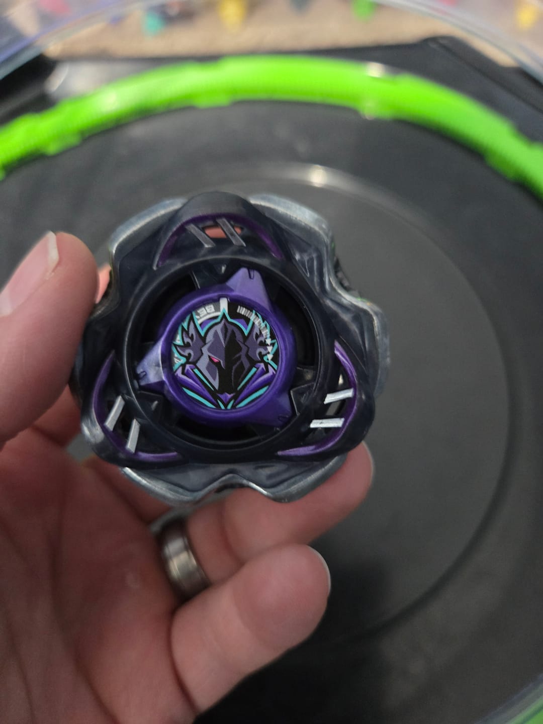 Customer photo review of Takara Tomy Beyblade X CX-03 PerseusDark B6-80W