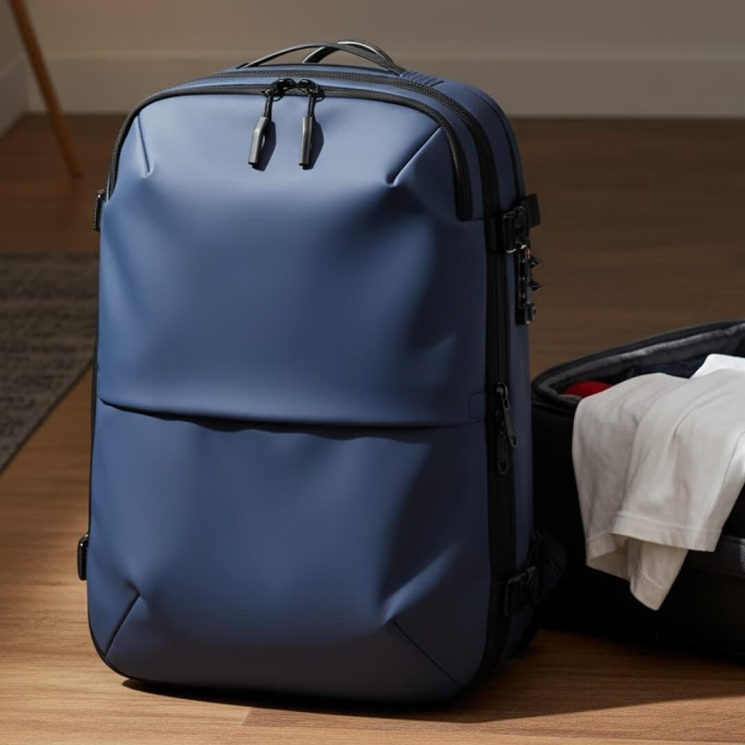 Customer photo review of VAULTBAG® Matte Travel Backpack 60L