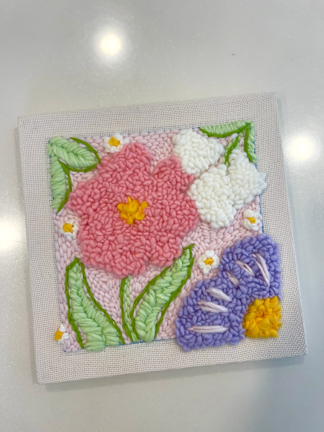 Customer photo review of HealingWeave™ Punch Stitching Kit