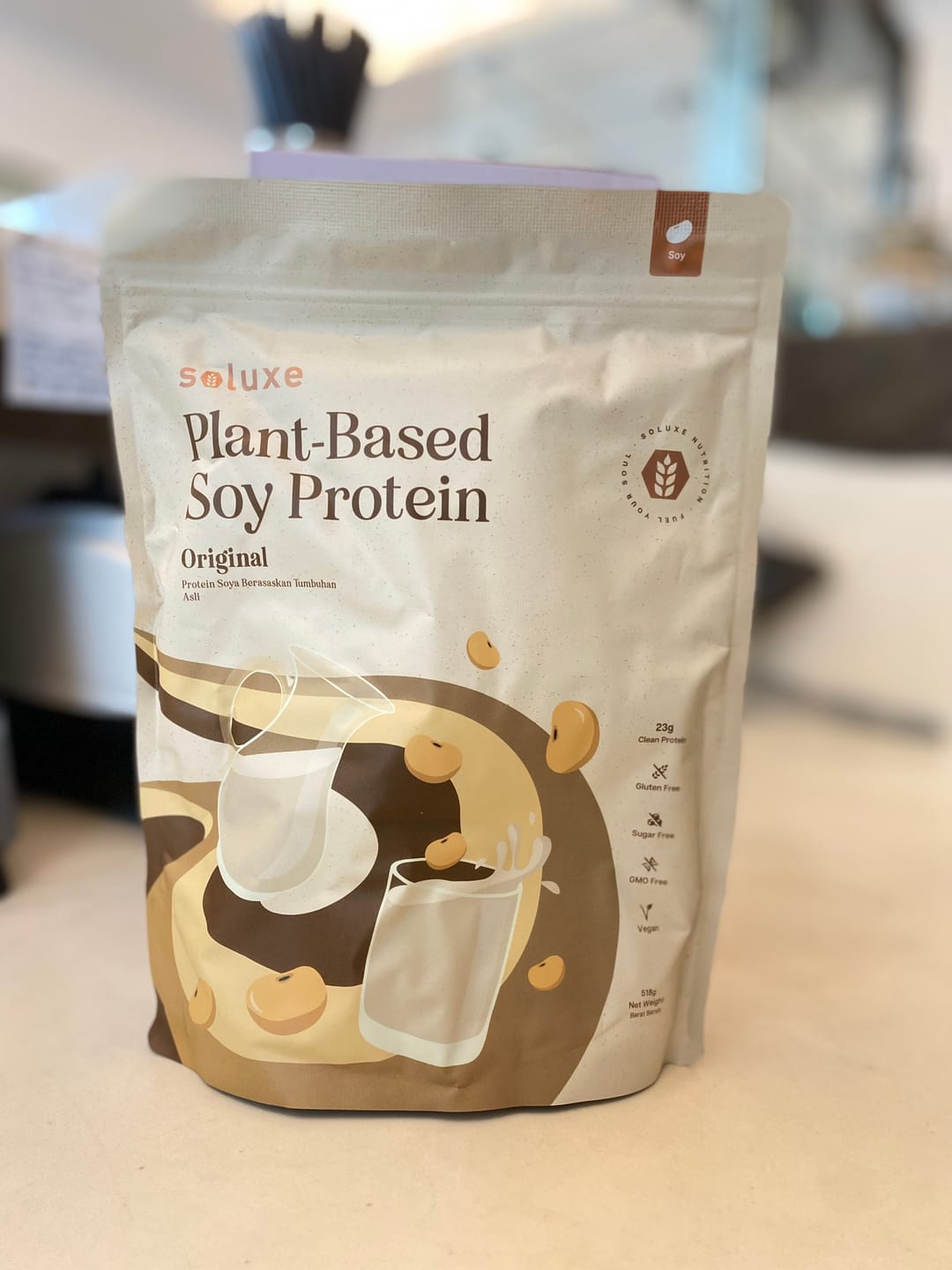 Customer photo review of Soy Protein Isolate - Original Unflavoured