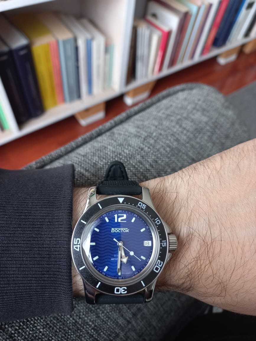Customer photo review of Reloj Vostok Amphibia 13024A Automático Buceo Made in Russia 41mm [EXCLUSIVO]