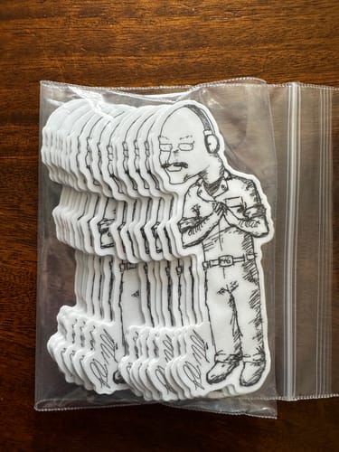 Nicholas T. review of Cut to Shape Stickers image 1 out of 1