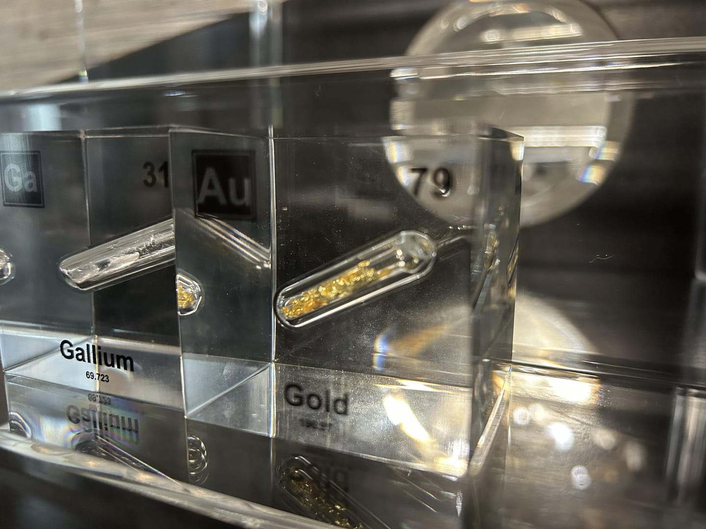Customer photo review of Gold Element Cube
