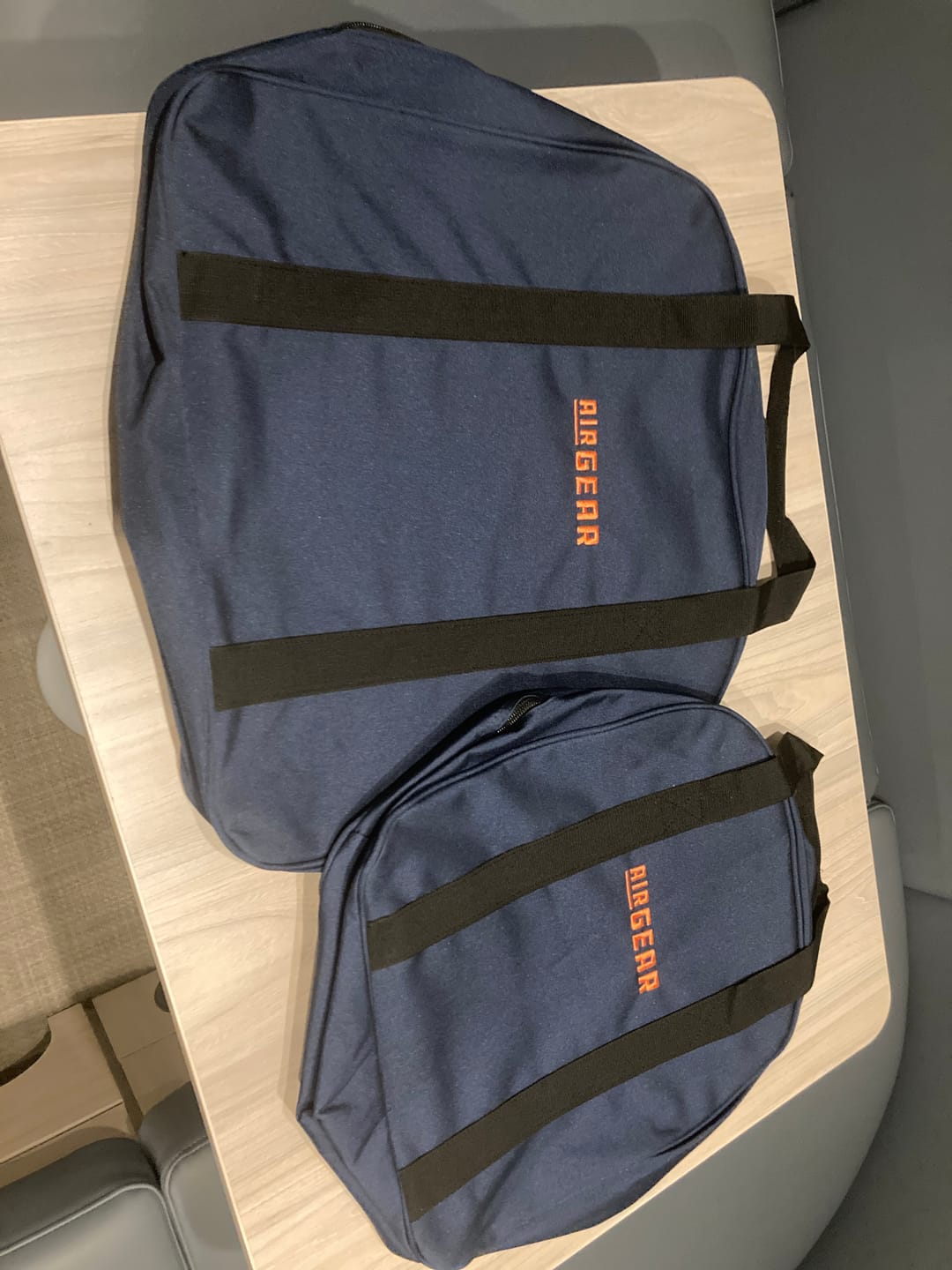 Customer photo review of AIR GEAR Power Cord Storage Bag