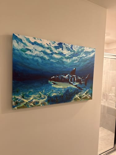 Customer photo review of REEF WATER CANVAS