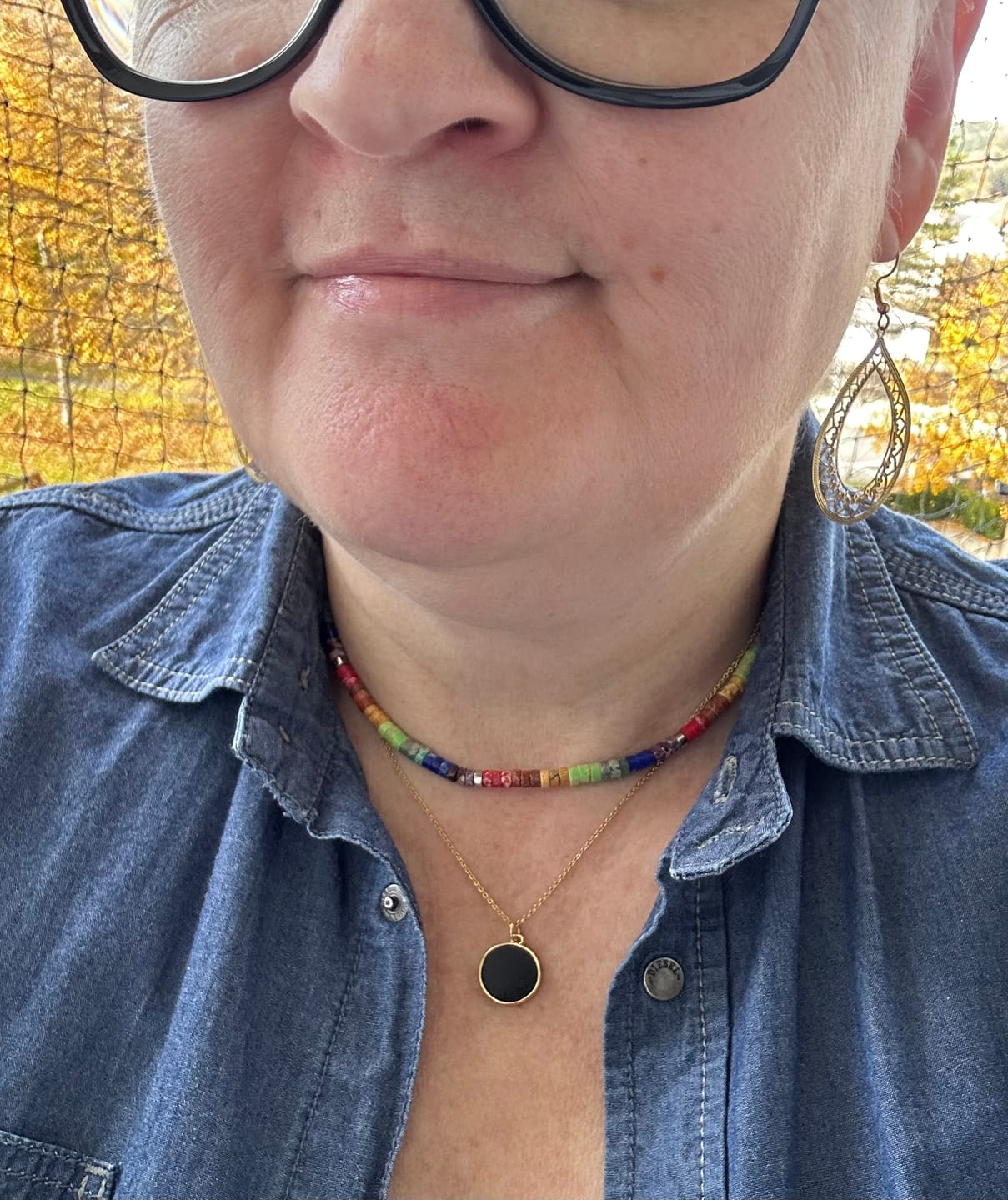 Customer photo review of Obsidian Starterset - Halskette & Armband + Gratis E-Book