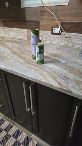 Customer photo review of زيت زيتون اكسترا فيرجن 1 لتر معدن غذائي