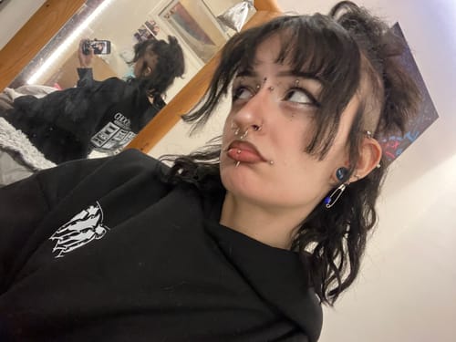Customer photo review of Choose Your Weapon - Hoodie
