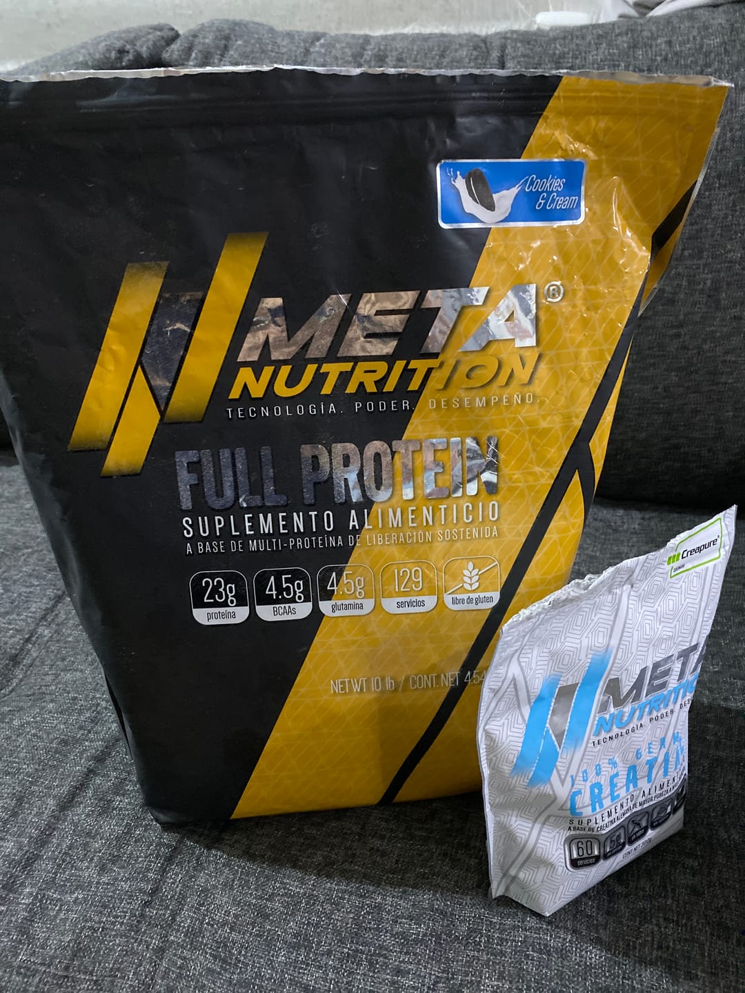 Customer photo review of Full Protein 10 lb, 129 servicios