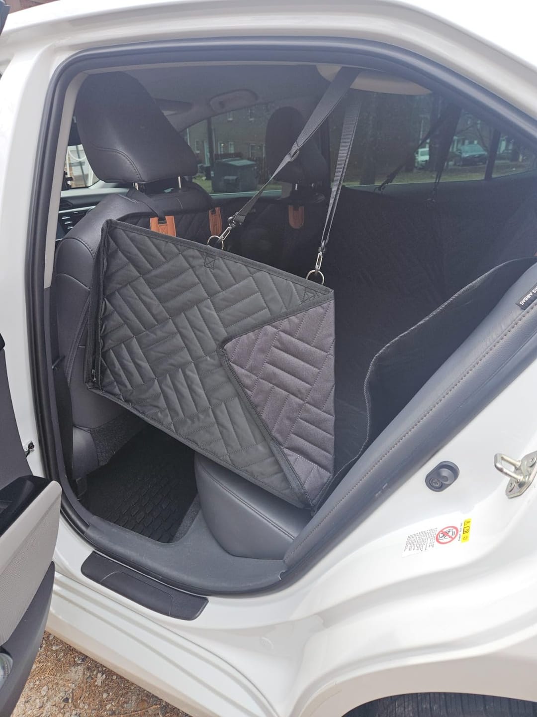 Customer photo review of The Guardian - Dog Seat Cover