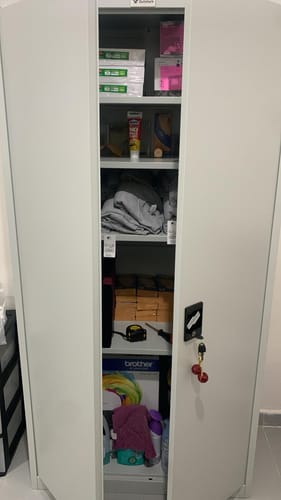 Customer photo review of Locker Gabinete Universal Tipo Closet Anaquel