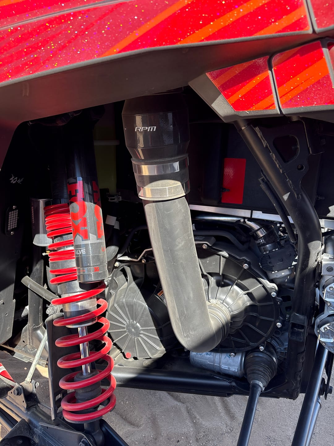 Customer photo review of RPM RZR Pro XP, Pro S & Turbo R "ECF" Electric Clutch Blower Fan Kit - Lower Clutch / Belt Temperature
