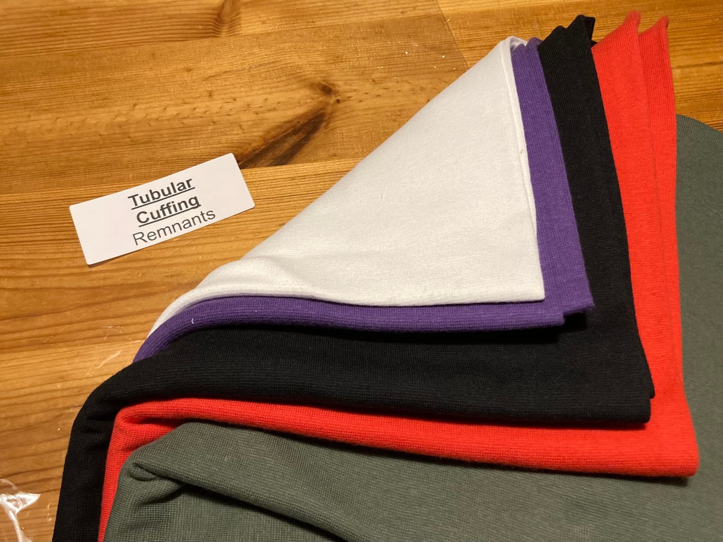 Customer photo review of Tubular Cuffing Remnants