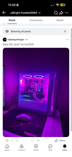 Customer photo review of Apex Streamer Plus