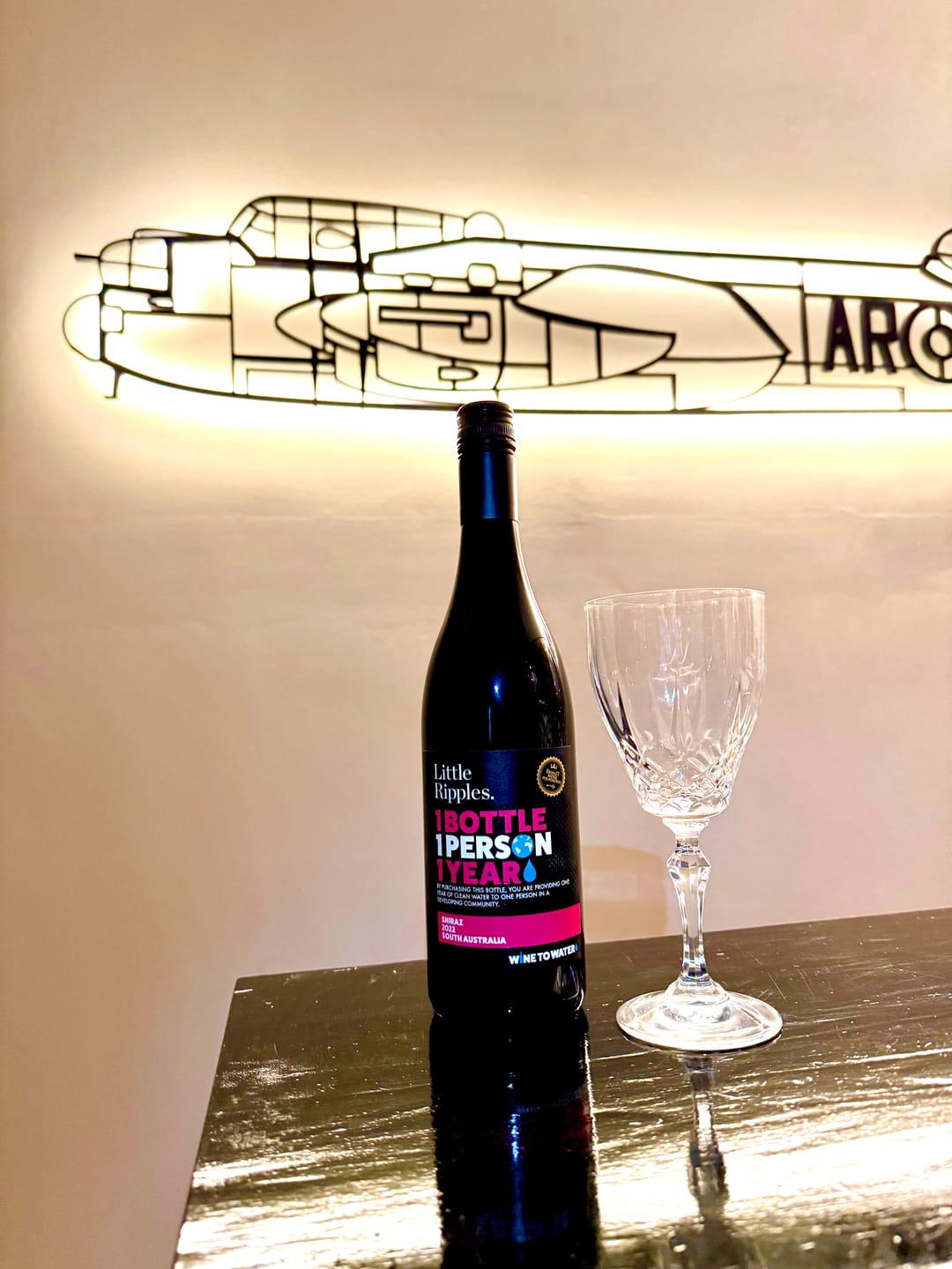 Customer photo review of Shiraz - Single Bottle