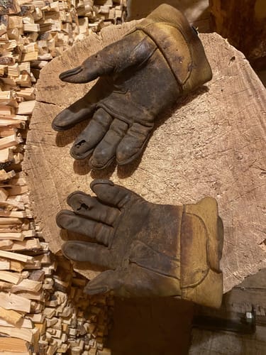 Customer photo review of Glove Repair