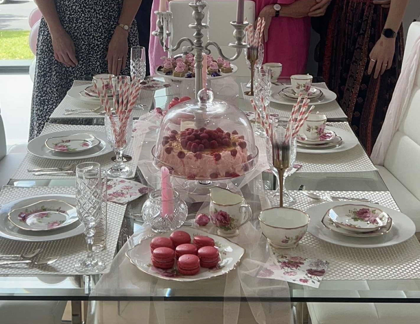 Customer photo review of Raspberry Macarons (12 or 24)