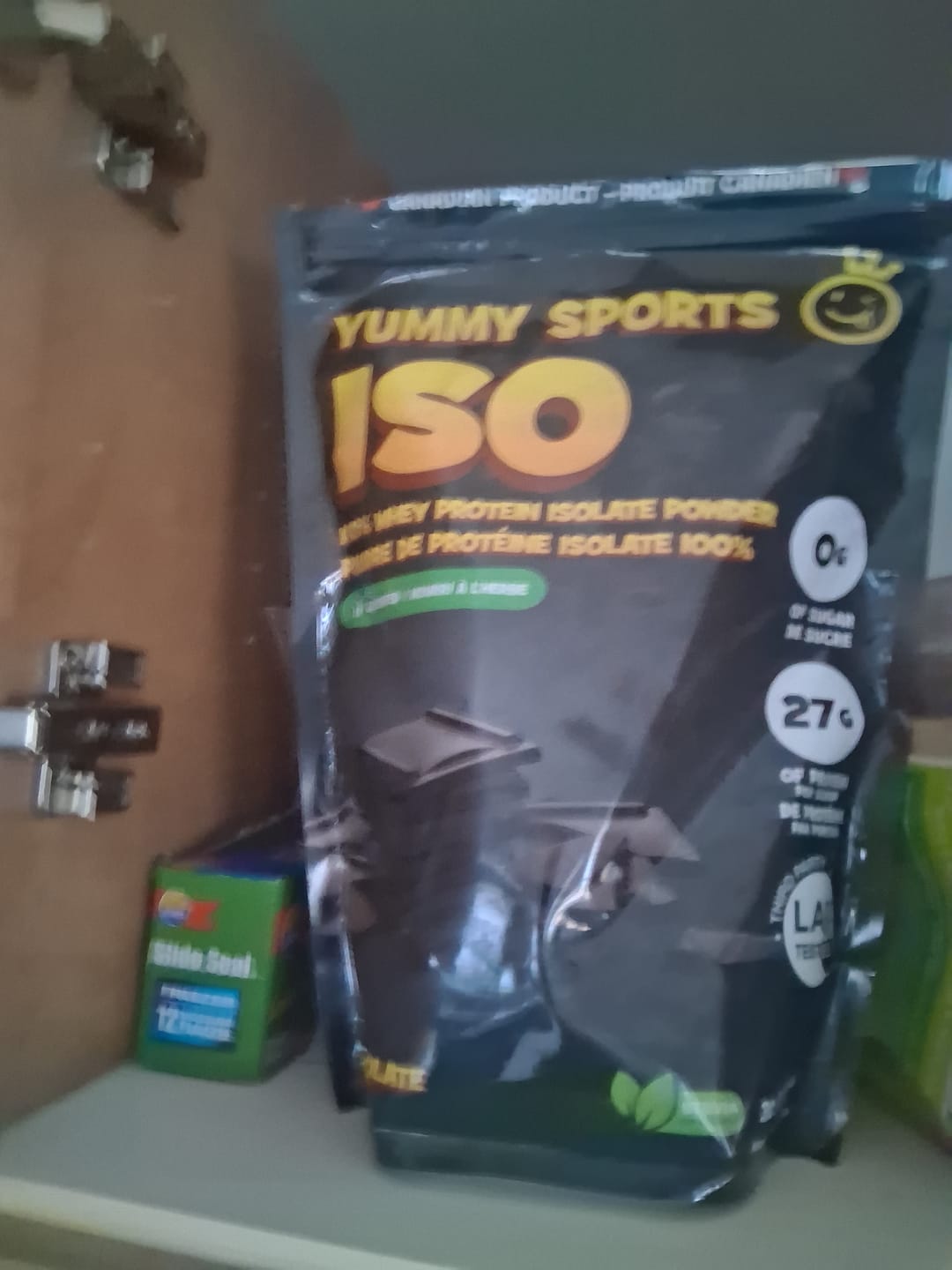 Customer photo review of Yummy Sports - ISO 100% Protéine Isolate 2lbs