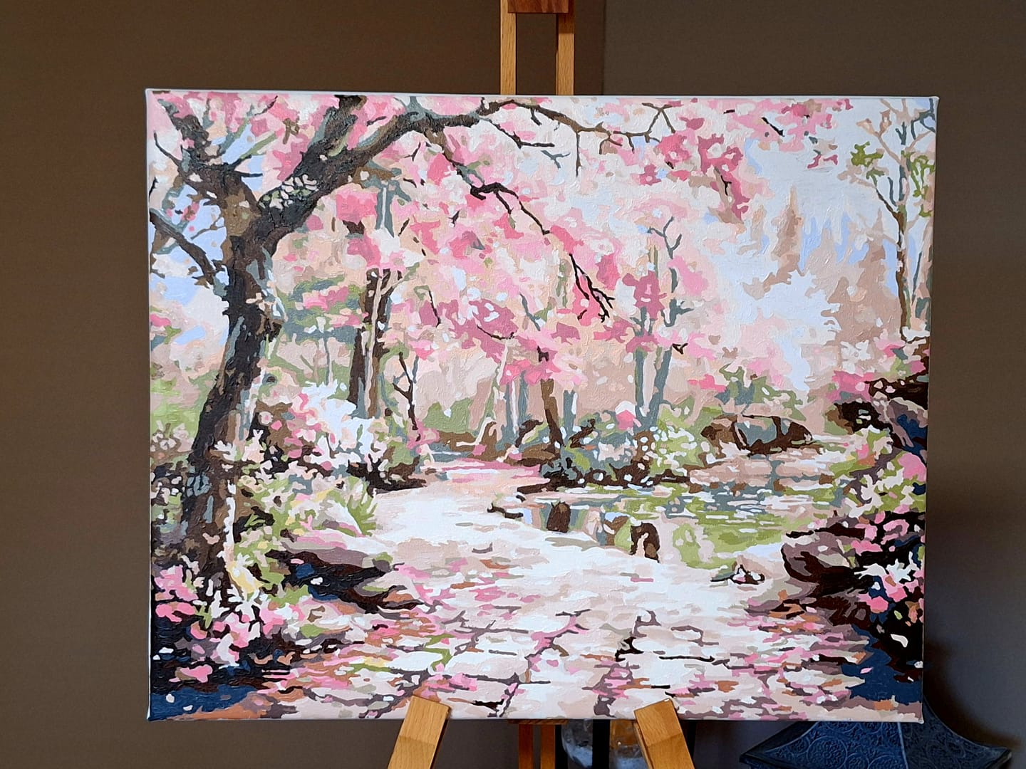 Customer photo review of Serene Sakura Stone Path