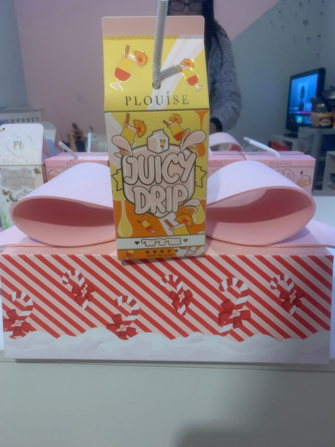 Customer photo review of P. Louise Juicy Drip Lip Duo