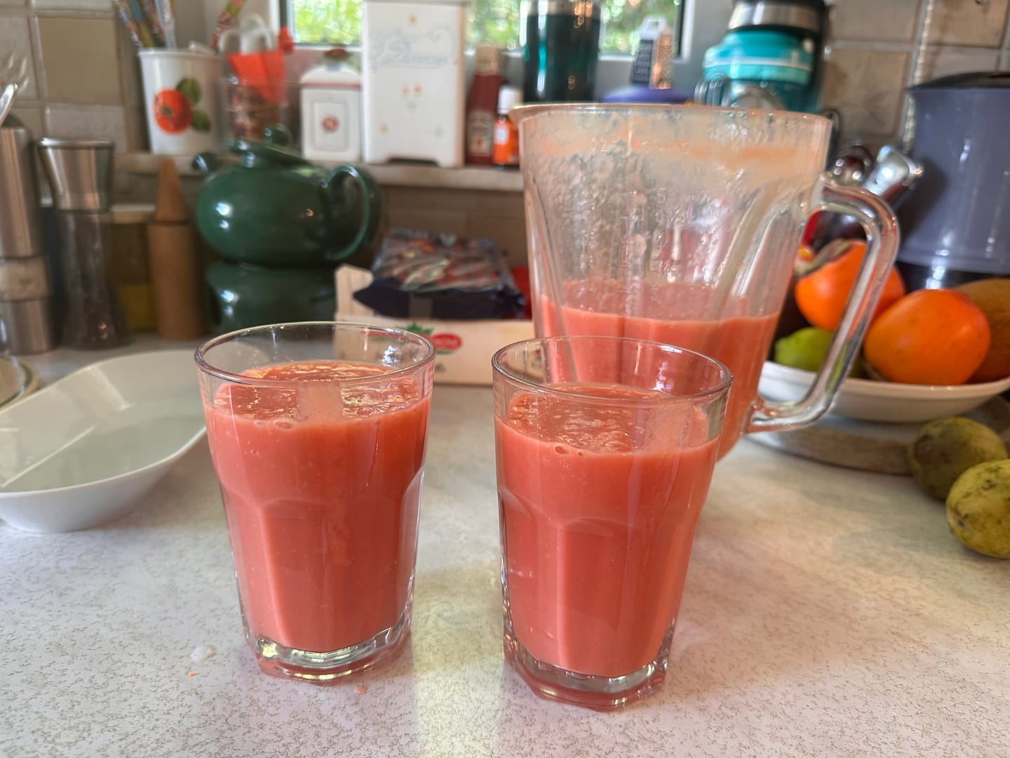 Customer photo review of Sapote Purple (Zapote Morado) Stk (ca. 400-500g)