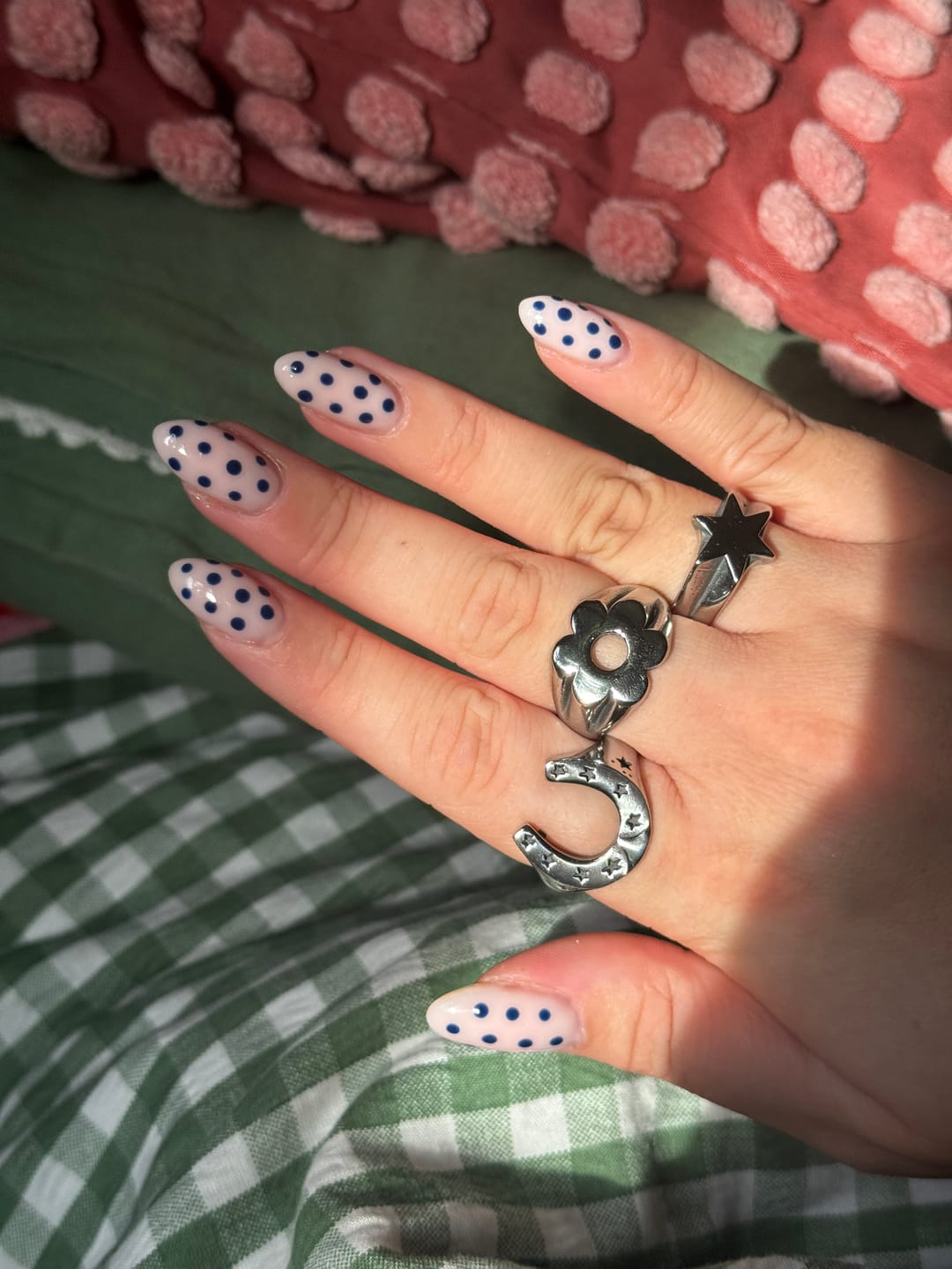 Customer photo review of Horse Shoe Ring