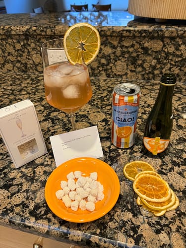 Customer photo review of Mimosa Toast