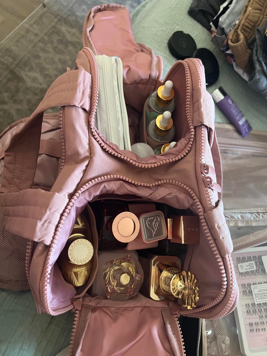 Customer photo review of Crush Toiletry Bag