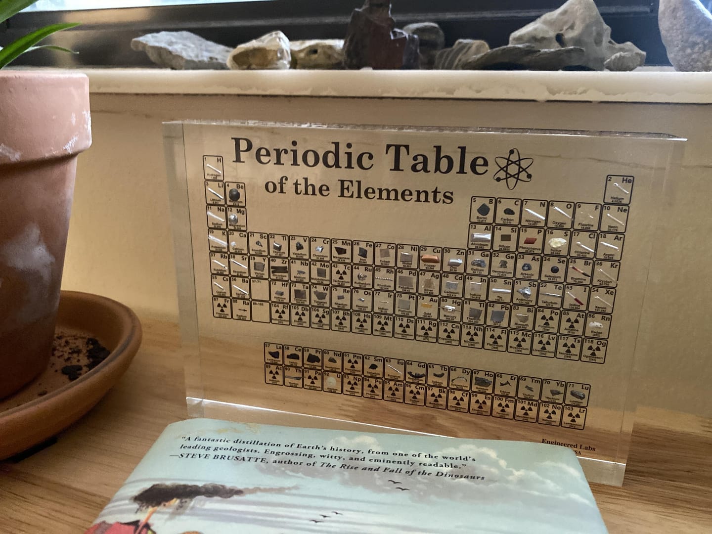 Customer photo review of Heritage Periodic Table: Collector's Edition 85 Elements