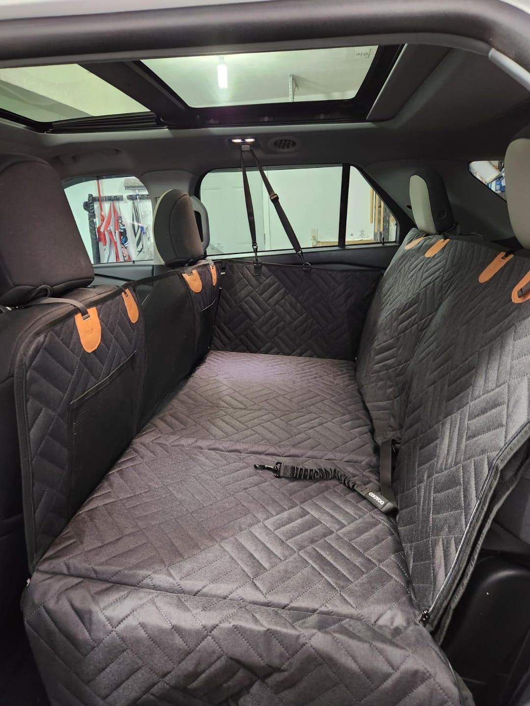 Customer photo review of The Guardian - Dog Seat Cover