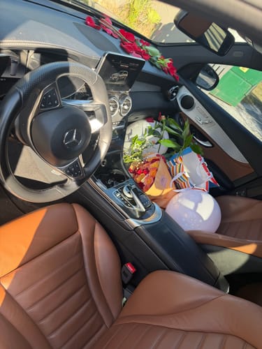 Customer photo review of Peach Romance Bouquet