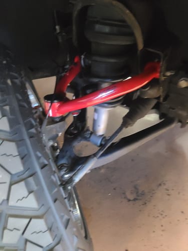 Customer photo review of Upper Control Arm for 07-18 Chevy Silverado GMC Sierra Cadillac 2"-4" Lifted With Front Stabilizer Sway Bar Link KSP