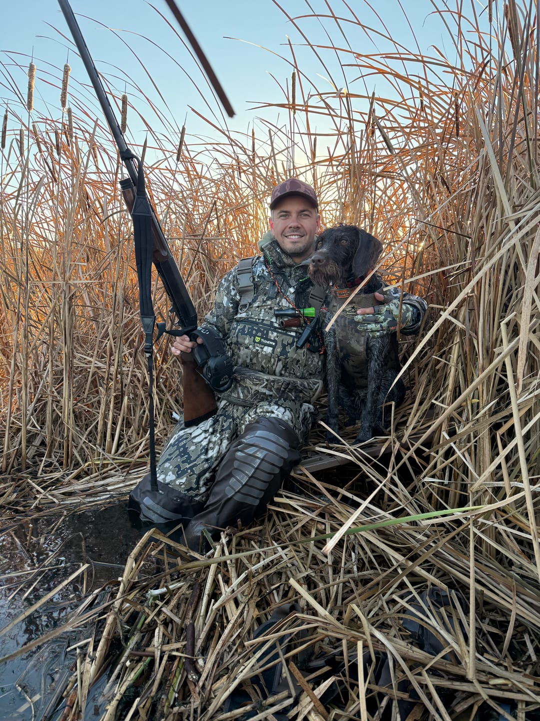 Customer photo review of Tidewe AquaWade Pro Insulated Waders for Duck Hunting - Waterfowl Breathable Waders