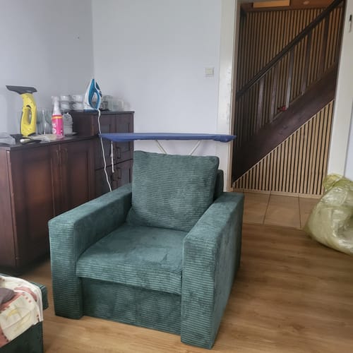 Customer photo review of Fotel NEO BP sztruks