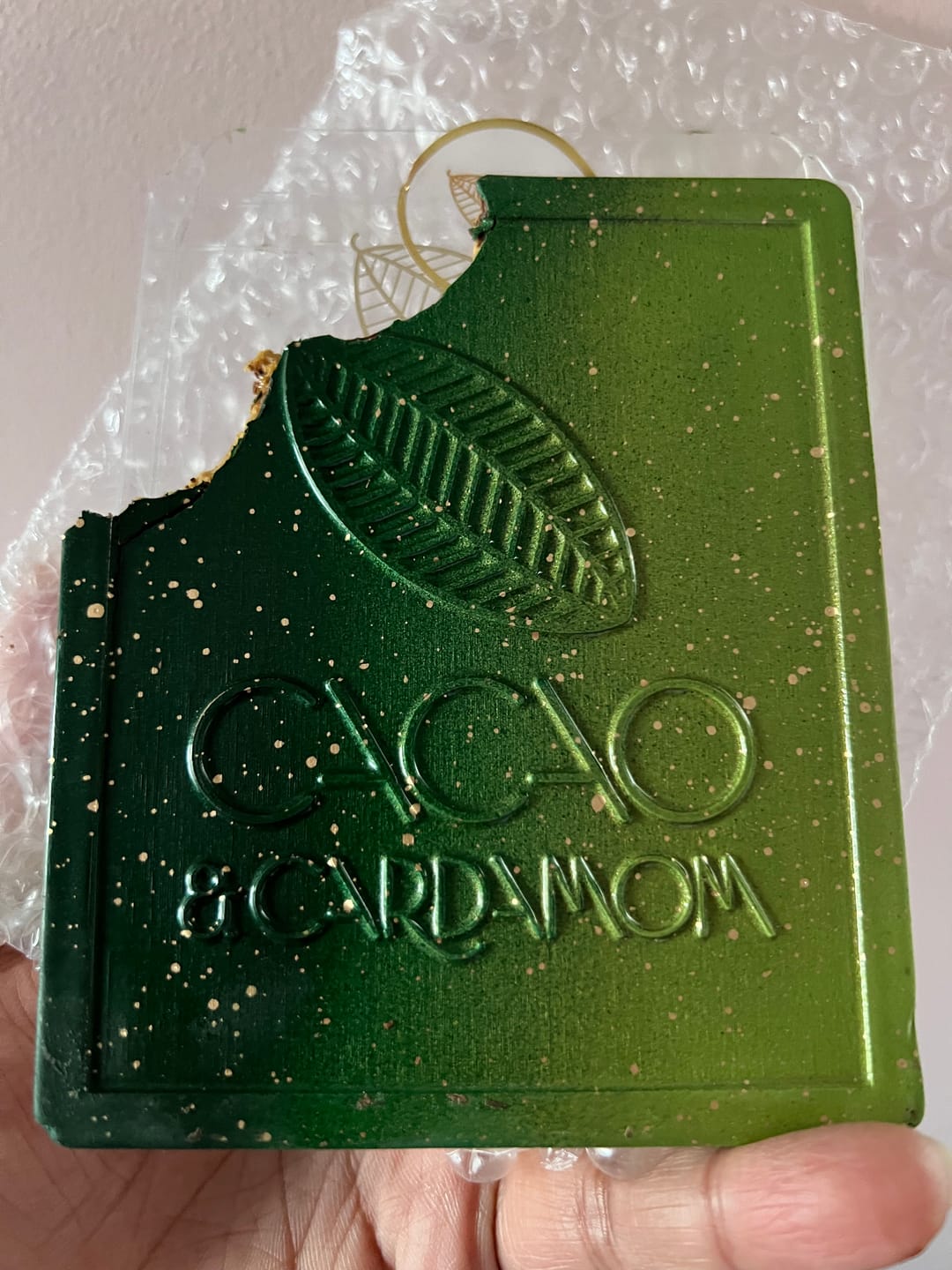 Customer photo review of Dubai Pistachio Knafeh Artisan Bar