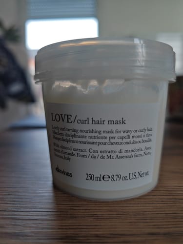 Avis photo d'un client sur LOVE CURL Mask