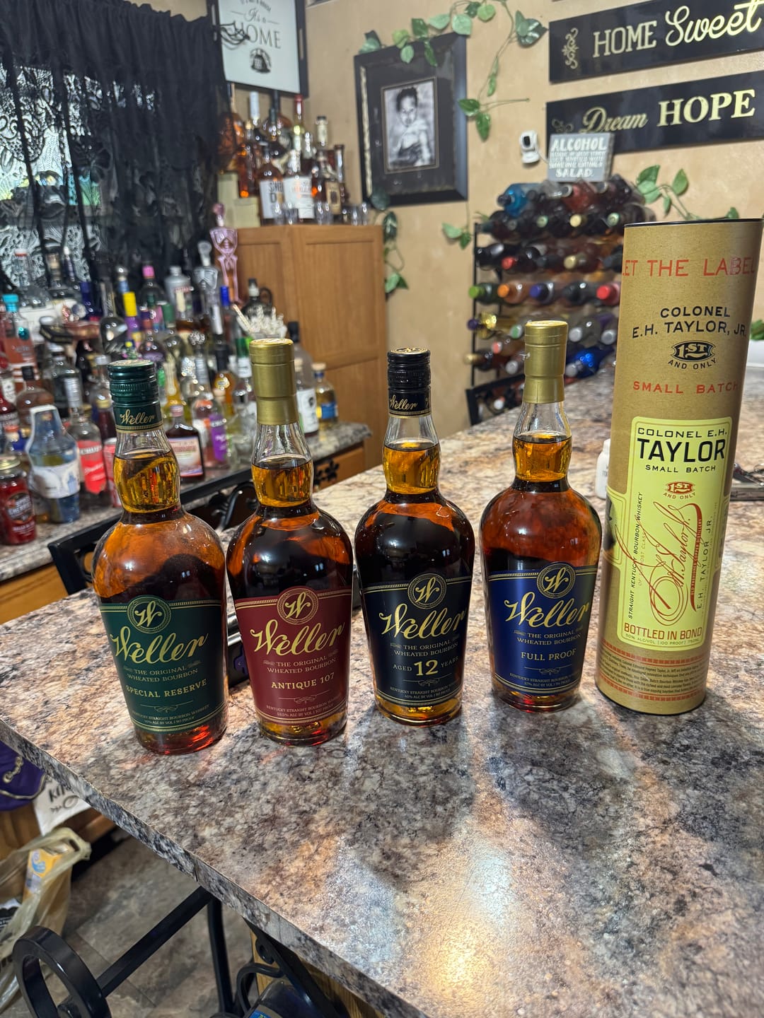 Customer photo review of Weller Full Proof Wheated Bourbon Whiskey