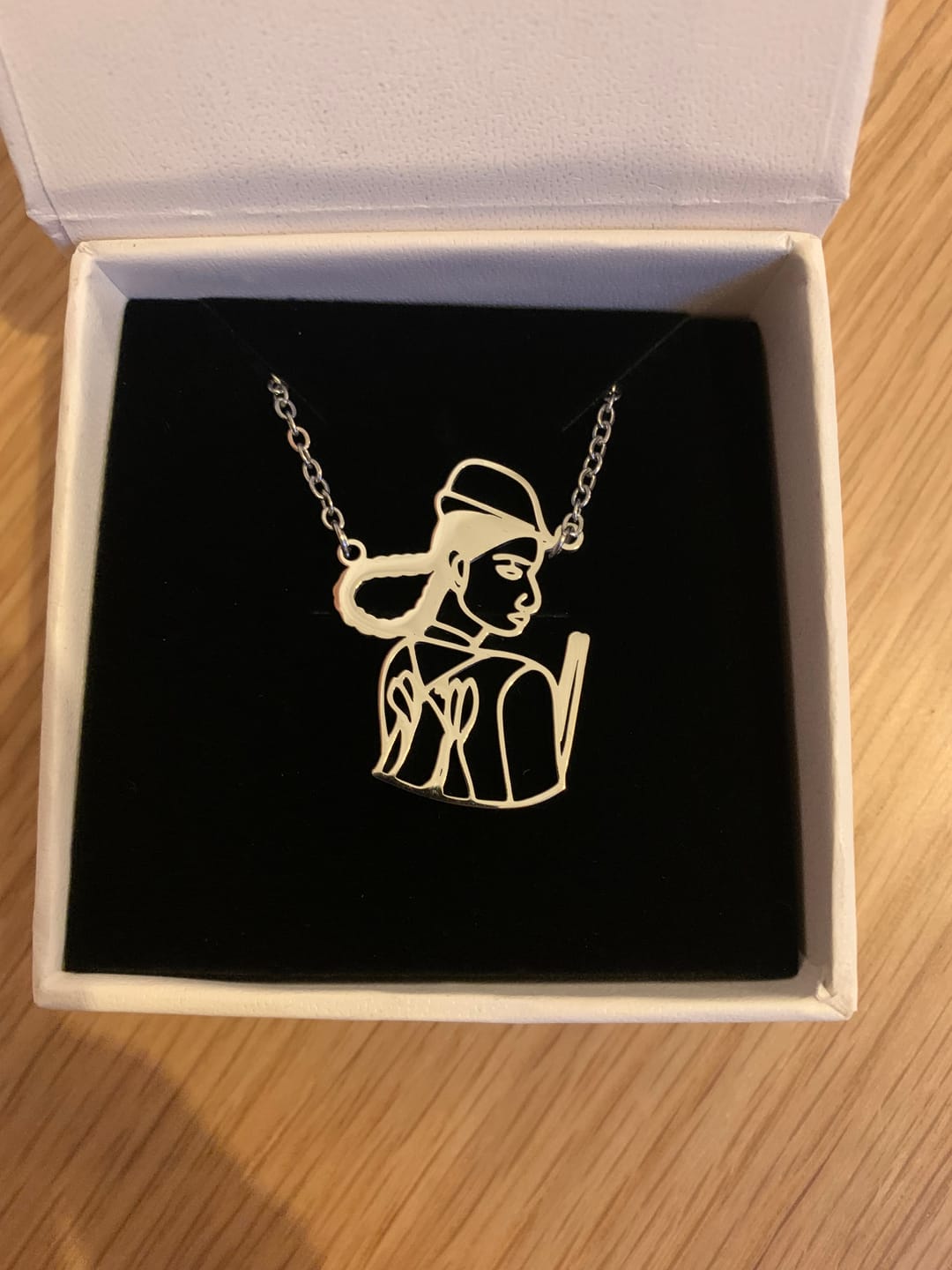 Customer photo review of Persönliche Kinderzeichnung als Halskette oder Anhänger