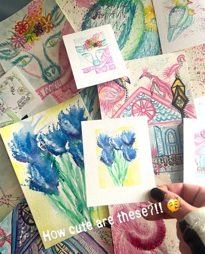 Customer photo review of 3x2.5 Vertical Mini Prints