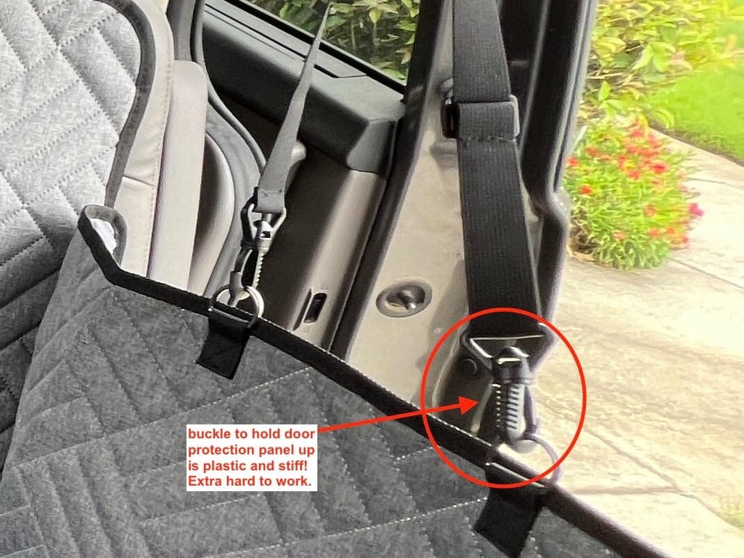 Customer photo review of The Guardian - Dog Seat Cover