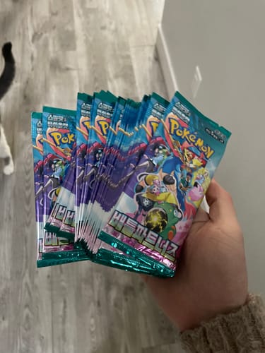 Customer photo review of Pokemon Battle Partners Korean Booster Box