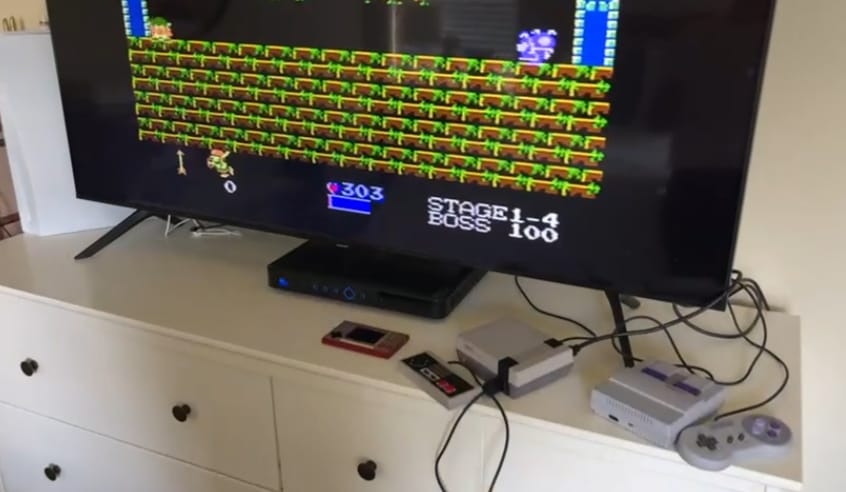 Customer photo review of Nintendo Retro Konzola