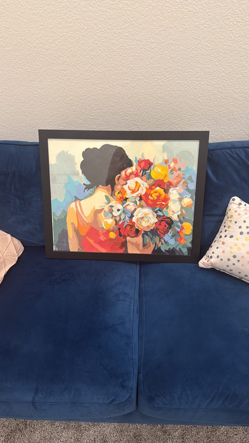 Customer photo review of Lady in Red