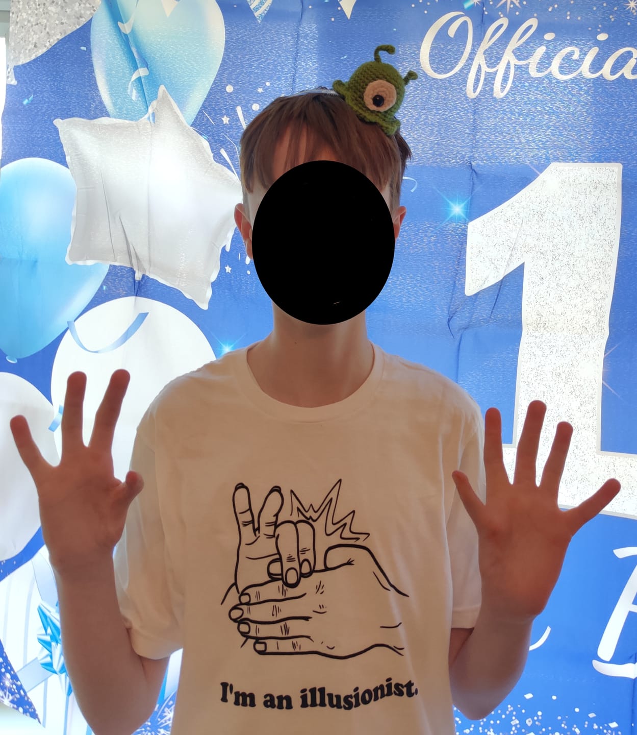 Customer photo review of I'm an Illusionist T-Shirt